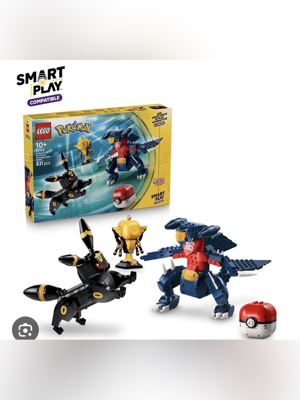 LEGO Pokémon 72165 Umbreon vs.
Garchomp Championship Battle